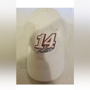 New Era 9Twenty Womens NASCAR Tony Stewart #14 Adjustable Hat white 100% cotton